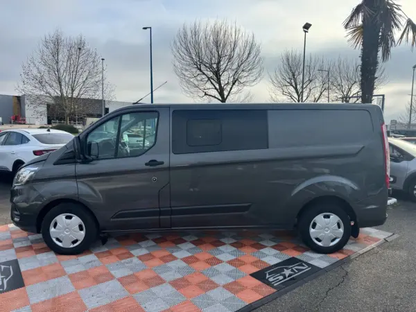 Ford TRANSIT CUSTOM CABINE APPROFONDIE L2H1 2.0 TDCI 170 BVA TREND BUSINESS CAB APPRO 6PL 24790HT - Photo 3