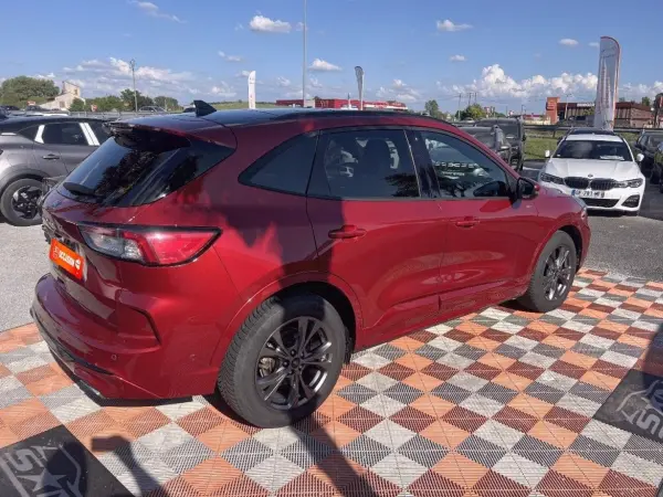 Ford KUGA 2.0 TDCI 120 ST LINE X BVA Toit GPS Caméra Hayon Pack Hiver Attelage - Photo 5