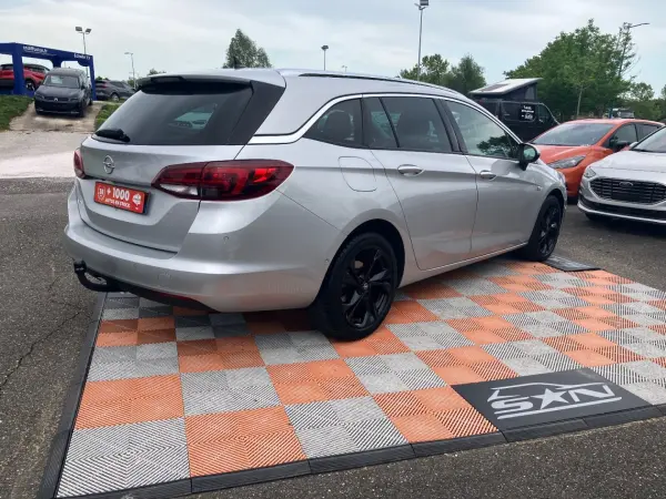 Opel ASTRA SPORTS TOURER NEW 1.5 D 122 BVA9 ELEGANCE GPS JA 17" Black - Photo 5